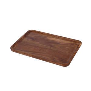Venta caliente bandeja de fruta de pan de madera bandeja de <span class=keywords><strong>desayuno</strong></span> rectangular múltiple para el hogar protección del medio ambiente taza de té bandeja de madera - Product Image 1