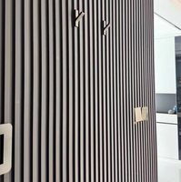 KASARO Panneaux muraux et de plafond insonorisants en bois, panneaux acoustiques en MDF pour la décoration d'hôtels, vente chaude
