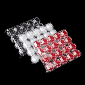 Boîte de rangement pour bagues en acrylique transparente portable en cristal bon marché, boîte de présentation de bijoux de mariage, boîte organisateur de bagues - Product Image 2