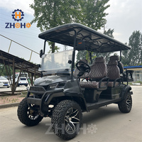 Voiturette de golf électrique haute performance 60V 5kW, buggy des dunes 2ème génération, options 3-4 places, certifiée CE/DOT, autonomie 90km, 30-50Km/h, frein à tambour avant