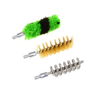 Kit de nettoyage universel, tige en alliage d'aluminium, brosses en acier inoxydable, ensemble d'outils d'entretien multi-cylindres, chasse, extérieur, tactique