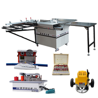 Scie à table verticale multifonctionnelle portable JBT300 pour le travail du bois, moteur pliable, machine de découpe de panneaux de précision 110V/220V