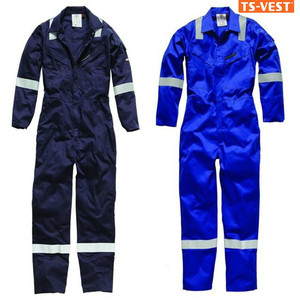 Safety Workwear <strong>Coveralls</strong> With Reflective Tape Construction Coverall - Product Image 2