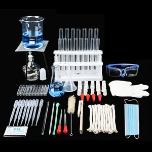 Hot Customized laboratory glassware Straight Porous Type Factory Direct Sale Borosilicate Glass lab glass heating set