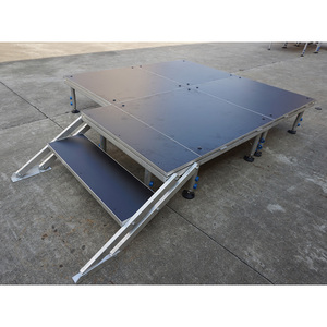 Aluminum event <b>stage</b> deck height adjustable performance <b>stage</b> - Product Image 2