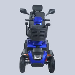 Potente veicolo elettrico a quattro ruote Scooter per disabili auto elettrica a 4 ruote
