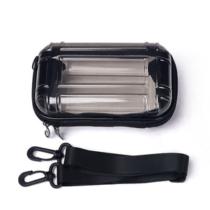 <span class=keywords><strong>Bolso</strong></span> de Viaje Transparente de 7 Pulgadas con Gancho Metálico y Hebilla, de Marcas de Lujo, Mini <span class=keywords><strong>Bolso</strong></span> de Mano - Product Image 5