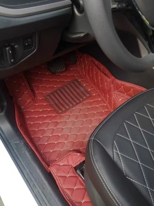Alfombrillas personalizadas para coche, accesorios de cuero ecológicos para Sedán, SUV, 95% - Product Image 3