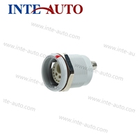 Conector Coaxial RF Macho SMB C100 de 50 Ohmios para Equipos de Comunicación, Híbrido de Plástico y Metal