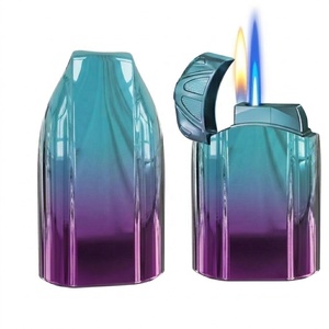 Briquet à gaz rechargeable Serigs, design de voiture Bugatti de luxe, design classique aromatique, accessoires pour fumeurs - Product Image 2