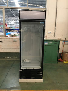 Refroidisseur de boisson de porte en verre simple de CICO 500L, <span class=keywords><strong>vitrine</strong></span> droite de réfrigérateur de bière de <span class=keywords><strong>marché</strong></span> superbe - Product Image 3