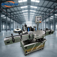 Etiqueteuse automatique à grande vitesse Zhongjie pour bouteilles rondes en verre et en plastique, fabricant professionnel de machines d'étiquetage