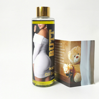 Huile-Sérum Réhausseur de Hanches et Fessiers Marque Privée OEM/ODM, Huile d'Agrandissement Fessier aux Plantes Maca 200ML
