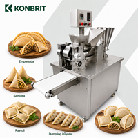Machine à raviolis automatique commerciale 120 MAX multifonctionnelle pour samosas, empanadas, raviolis et gyozas