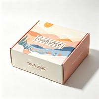 Boîte d'emballage de luxe personnalisée en carton ondulé pour coffret de soins de la peau, cosmétiques, coffret cadeau, coffret de soins hydratants, boîte de parfum, boîtes d'expédition