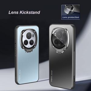 Support d'objectif de caméra mat de luxe étui de protection arrière rigide antichoc pour <span class=keywords><strong>Honor</strong></span> <span class=keywords><strong>Magic</strong></span> 8 7 6 Pro / <span class=keywords><strong>Magic</strong></span> 8 7 6 5 4 / 4 5 Pro - Product Image 1