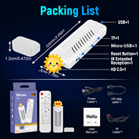 Decodificador I96D11 S905L con WiFi de Doble Banda para Android 14, TV Box 4K HD, Versión para Comercio Exterior