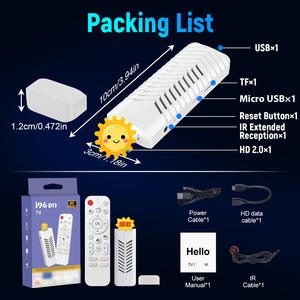 Decodificador I96D11 S905L con WiFi de Doble Banda para Android 14, TV Box 4K HD, Versión para Comercio Exterior - Product Image 4