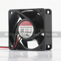 Kipas Pendingin Sunon 5V 24V 48V DC 12V 3.57W AC EC 6025 60X60X25MM 6CM Maglev Switch Silent 2-wire PE602511-000C-A99 Baru Asli