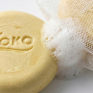 Y760 YOKO GOLD MOUSSE <b>SOAP</b> FRESH CALM 100g. Creamy Mousse Cleanser with Soft Rich Green Tea Extract, Tea Tree Oil and Vitamin - Product Image 6