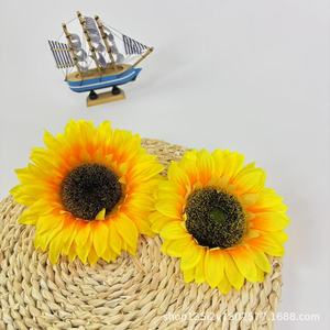 Fleurs artificielles Qiye Tournesol en soie 27cm 18cm 15Acm 15Bcm 13Acm 13Bcm 10cm 7cm Décorations de fêtes Accessoires de photographie - Product Image 3