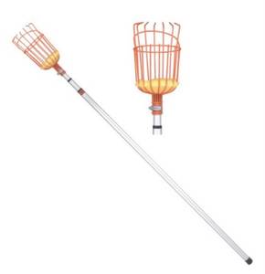 Outil télescopique en métal de qualité DIY pour la cueillette de fruits, OEM, idéal pour cueillir les oranges, les mangues, les avocats, les citrons, les poires - Product Image 1