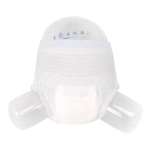 Fujian free sample disposable adult bedwetting women panties plastic diaper pants manufacturer