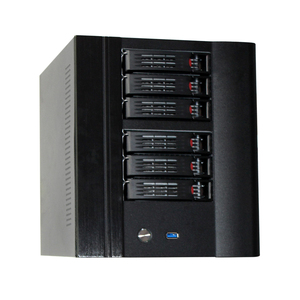 मेमोरी विन्यास गर्म स्वैप 6 खण्ड मिनी itx SATA के साथ nas सर्वर मामले HTPC के लिए backplane - Product Image 4