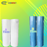 Cowint dtf uv transferts d'encre noël autocollant en métal marquage à chaud feuille de transfert de chaleur film feuille étiquette uv dtf autocollant pour tasses