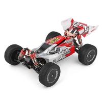 Voiture de course RC Wltoys 144001 2.4g à l'échelle 1/14, 4 roues motrices, haute vitesse, 60 km/h