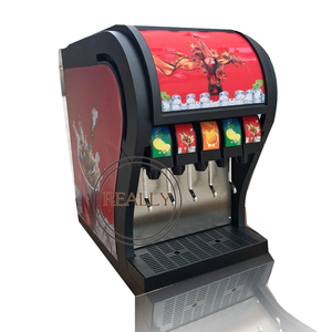 Machine à Boissons Gazeuses à 4 Robinets Commerciale, Machine à Boissons Gazeuses, <span class=keywords><strong>Distributeur</strong></span> de Boissons Fraîches - Product Image 2