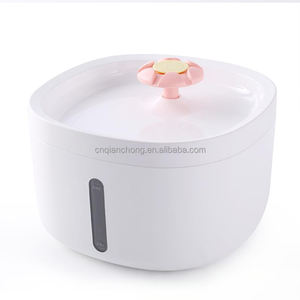 87 औंस/2.6l बड़ा शांत स्मार्ट स्वचालित पालतू जल फव्वारा वायरलेस रिचार्जेबल बैटरी संचालित वायरलेस बिल्ली पानी का फव्वारा - Product Image 1