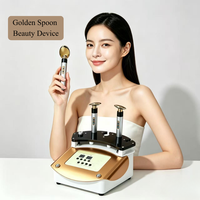 Appareil de mésothérapie par électroporation Golden Spoon, masseur pour le visage et le cou, raffermissant de la peau, anti-âge, fournitures pour esthéticiennes
