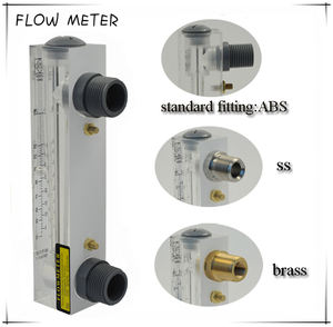 Acryl lage kosten laboratorium float panel montage draagbare luchtstroommeter flowmeter - Product Image 1