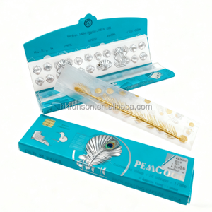 Factory Sales Stock Custom Manual Modern <b>Rolling</b> <b>Paper</b> King size Slim 52 Booklets Unbleached <b>Brown</b> Slow Burning OEM Wholesale - Product Image 3