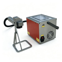 Nouvelle machine de marquage laser portable de table, légère, pour acier inoxydable, aluminium, plastique, logos