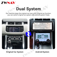 ZWNAV Autoradio 12,3 Zoll für Land Rover Sport L494 2013-2017 RHD WiFi Wireless Auto Stereo GPS Navigation Autoradio