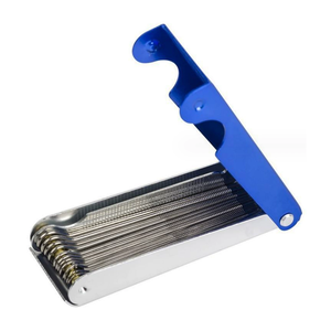 Kit de polissage et de rainurage pour sillet de guitare, comprenant des limes à rainurer, des tiges de lime, des limes à aiguille et des outils de remplacement pour lutier - Product Image 3