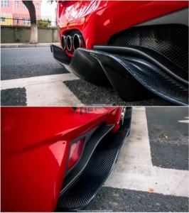<span class=keywords><strong>Ferrari</strong></span> 458 Italia ve örümcek için LB performans tarzı yarım karbon Fiber geniş gövde kiti için - Product Image 5