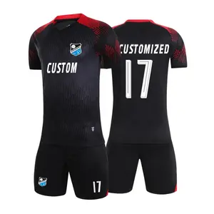 Wholesale Best Manufacturer Price Sublimation Custom Soccer Team Jersey Football Shirt Womens Soccer Uniforms