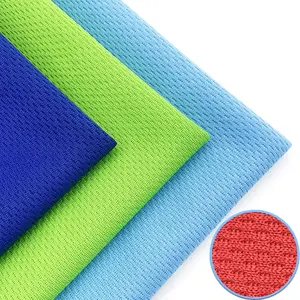 100% polyester 75d bird's eye cloth hygroscopic and perspiratory sportswear fabric bird's eye cloth mesh cloth