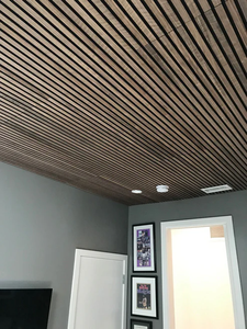 Pannelli Acustici a Parete Moderni in Fibra di Poliestere <span class=keywords><strong>MDF</strong></span>, Fonoassorbenti, Eco-Friendly, a Doghe, Design 3D, Grafico, NRC 80%, 2400x600mm <span class=keywords><strong>2</strong></span> - Product Image 4