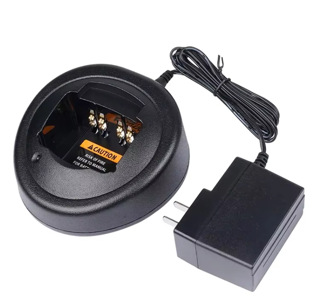 HTN9000D Walkie Talkie Battery Desktop Charger for Mototrbo GP328 GP340 GP360 XTS2500 PTX780 MTX850 PRO7550 HT1250 Radios