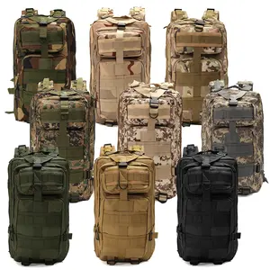 35L सामरिक बैग बड़े निविड़ अंधकार Molle बाहर बग बैग 3 दिन सामरिक बैग