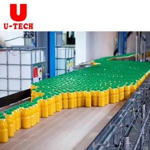 Automatic apple orange fruit hot filling processing bottling capping production line project mango small juice filling machine