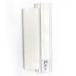 Zócalo de Pared y Piso DG-6017 de Alta Durabilidad y Fácil Instalación, Moldura de Zócalo Blanco para Hotel, en Venta - Product Image 2