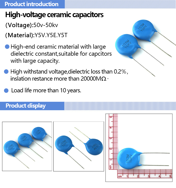 OEM Monolithic Ceramic Capacitor 222 4KV - Low Cost