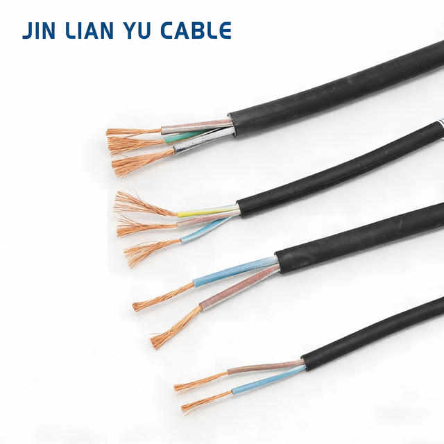 Waterproof Stranded Rubber Sheathed Cable High Quality Oxygen-Free Copper Conductor Eco-Friendly ROHS High Electrical Wire 24