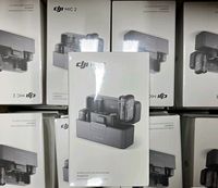 Microphone sans fil DJI Mic 2, qualité sonore professionnelle, réduction du bruit, enregistrement et réception, Bluetooth
