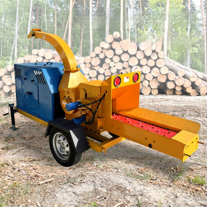 Broyeur de branches à alimentation automatique Xin Zhuohui, à plaques de chaîne, pour déchets de construction et équipement de jardinage 18.5-60HP 1000-3000kg/h 1700 - Product Image 1